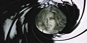 A screen shot from its music video. A screen shot from its music video.